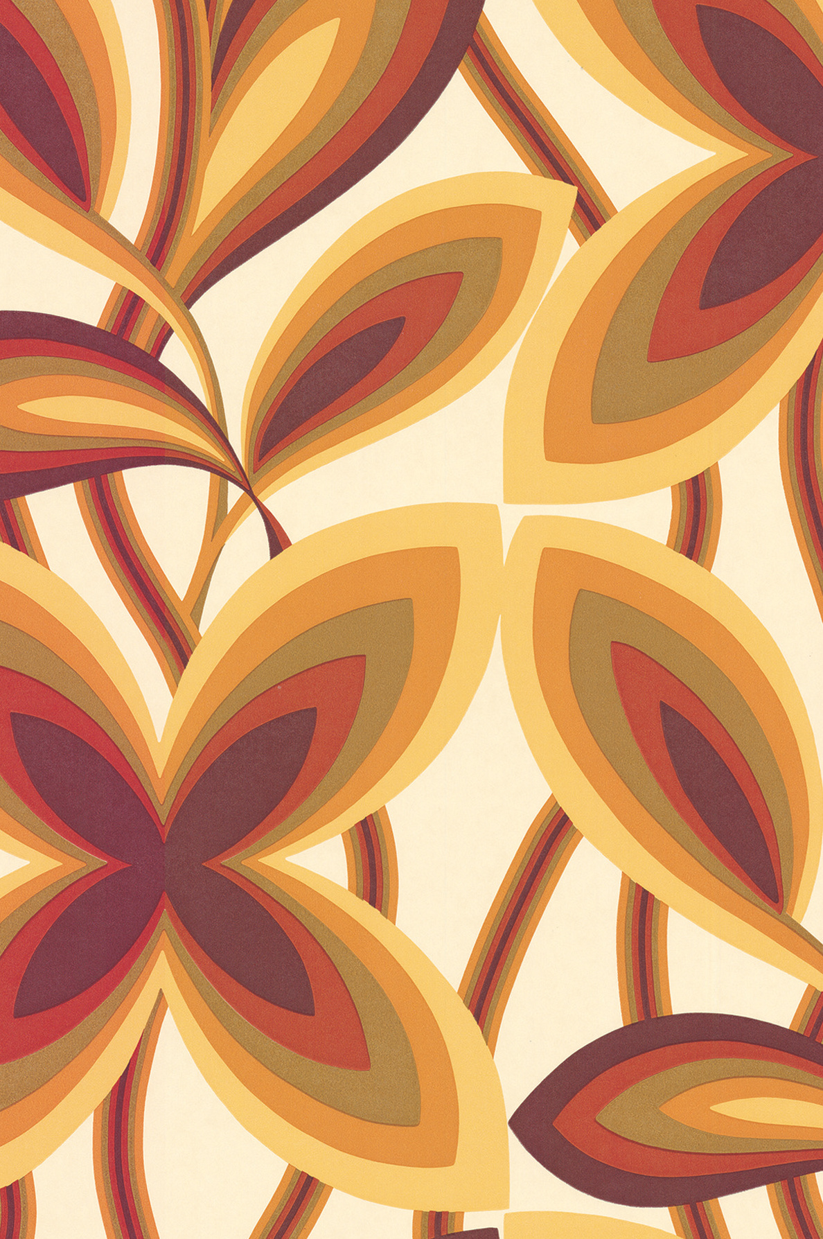 tumor Continentaal Algebraïsch Koop 'Starflower - Marigold' Retro Behang | Little Greene