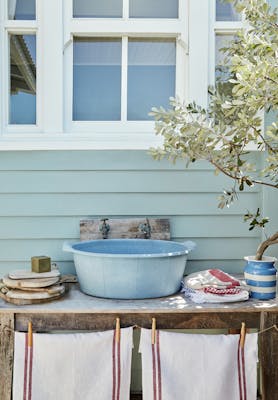Celestial Blue Bijkeuken Buiten