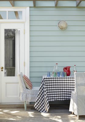 Celestial Blue Buiten Dineren